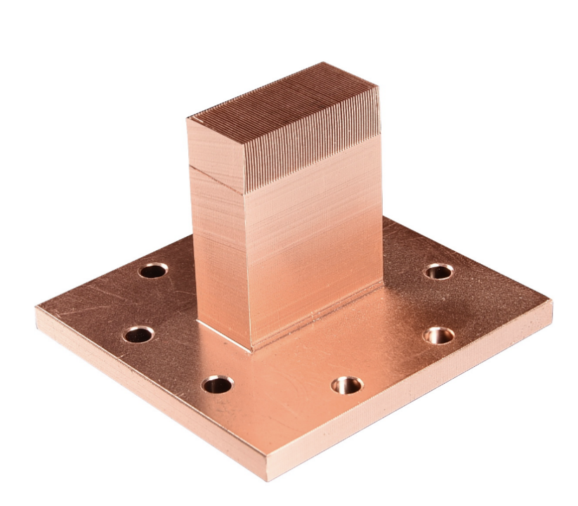 C1020 Copper Skived Fin Heat Sink