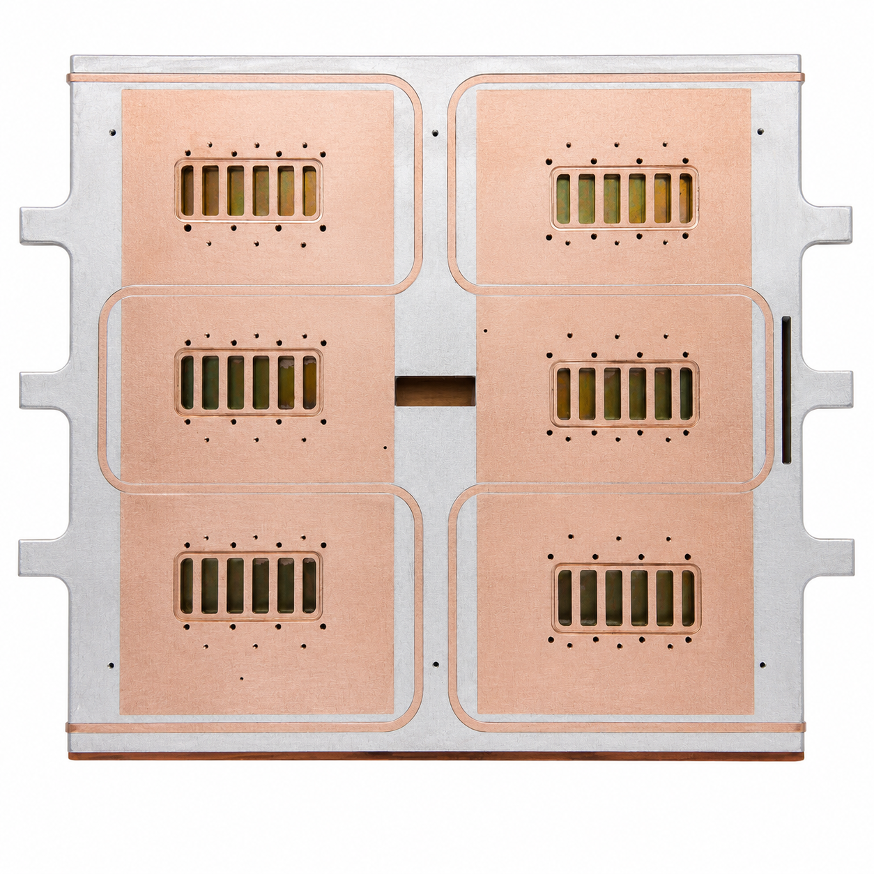 FSW Copper-Aluminum Hybrid Liquid Cold Plate